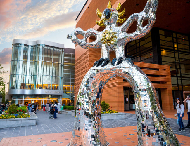 The arts scene in uptown Charlotte